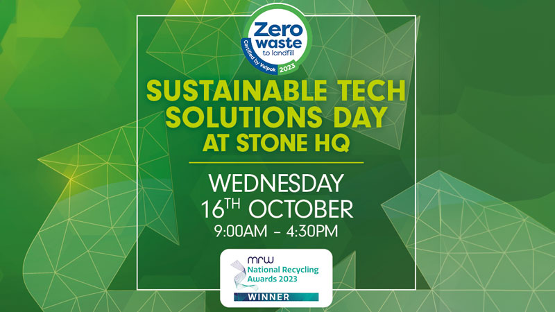 Join us for our Sustainable Tech Solutions Day on the 16th October!