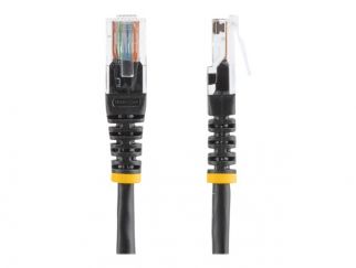 6FT BLACK MOLDED CAT 5 RJ45 PATCH CABLE