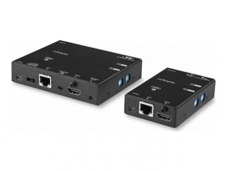 StarTech.com HDMI Over IP Extender Kit - Advanced Compression - Transmitter & Receiver (ST12MHDLNHK) - Video/audio/infrared extender - HDMI - up to 15 m - TAA Compliant - for P/N: ST12MHDLNHR