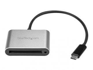 StarTech.com CFast Card Reader - USB C - Memory Card Reader - Card to USB-C - Portable CFast 2.0 Reader / Writer (CFASTRWU3C) - Card reader (CF II) - USB-C 3.0