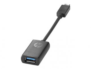 HP - USB adapter - USB Type A (F) to USB-C (M) - USB 3.0 - 14.08 cm - for ZBook 15u G3, 15u G4, 15u G5, 15u G6, 15v G5, 17 G4, 17 G5, 17 G6, Create G7