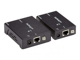 StarTech.com HDMI over CAT5e / CAT6 Ethernet Extender with HDBaseT - 4K@115ft, 1080p@230ft - HDMI Video Transmitter and Receiver Kit w/ POC (ST121HDBTE) - Video/audio extender - over CAT 5e/6 - up to 70 m - for P/N: ST121HDBTRP, ST124HD4K, SVA12M2NEUA, SV