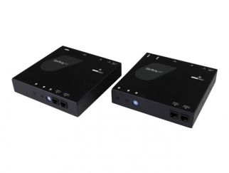 StarTech.com HDMI Over IP Extender - 1080p - HDMI Video and USB Over IP Distribution Kit with Video Wall Support - HDMI and USB Over LAN (ST12MHDLANU) - Video/audio/USB extender - up to 100 m - for P/N: ST12MHDLANUR
