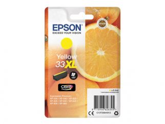 Epson 33XL - XL - yellow - original - ink cartridge