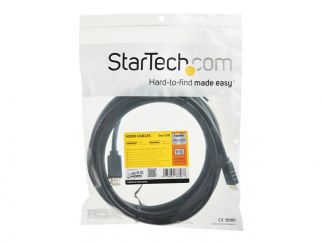 StarTech.com StarTech.com Premium Certified High Speed HDMI 2.0 Cable with Ethernet - 15ft 5m - 3D Ultra HD 4K 60Hz - 15 feet Long HDMI Male to Male Cord (HDMM5MP) - HDMI cable with Ethernet - HDMI male to HDMI male - 5 m - black - for P/N: KITBXAVHDPEU, 
