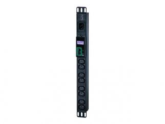 APC Easy Metered Rack PDU EPDU1016M - Power distribution unit (rack-mountable) - AC 200/208/230 V - 3680 VA - Ethernet - input: IEC 60320 C20 - output connectors: 8 (power IEC 60320 C13) - 1U - 2.5 m cord - black - for P/N: AR106V, SCL400RMJ1U, SCL500RMI1