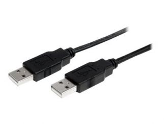 StarTech.com 1m USB 2.0 A to A Cable - M/M - 1m USB 2.0 aa Cable - USB a male to a male Cable (USB2AA1M) - USB cable - USB to USB - 1 m