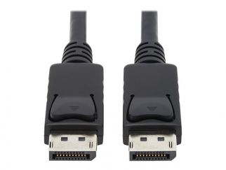 Eaton Tripp Lite Series DisplayPort Cable with Latching Connectors, 4K 60 Hz (M/M), Black, 10 ft. (3.05 m) - DisplayPort cable - DisplayPort (M) to DisplayPort (M) - 3 m - black