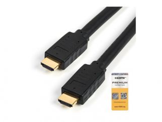 StarTech.com StarTech.com Premium Certified High Speed HDMI 2.0 Cable with Ethernet - 23ft 7m - 3D Ultra HD 4K 60Hz - 23 feet Long HDMI Male to Male Cord (HDMM7MP) - HDMI cable with Ethernet - HDMI male to HDMI male - 7 m - black - for P/N: KITBXDOCKPEU, 