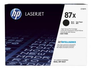 HP 87X - High Yield - black - original - LaserJet - toner cartridge (CF287X) - for LaserJet Enterprise M506, MFP M527, LaserJet Enterprise Flow MFP M527, LaserJet Pro M501