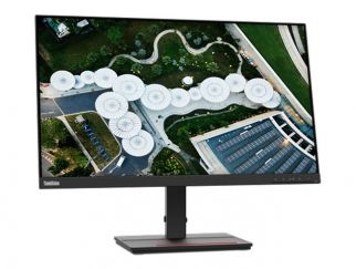 Lenovo ThinkVision S24e-20 - LED monitor - 24" (23.8" viewable) - 1920 x 1080 Full HD (1080p) - VA - 250 cd/m² - 3000:1 - 4 ms - HDMI, VGA - raven black