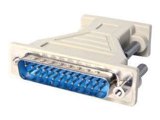 StarTech.com DB9 to DB25 Serial Cable Adapter - F/M - Serial adapter - DB-9 (F) to DB-25 (M) - AT925FM - Serial adapter - DB-9 (F) to DB-25 (M) - for P/N: ICUSB232PROC, NETRS232, NETRS2322P, PCI2S1P2, PEX1S953LP, PEX2S1050, STCPEX2S553