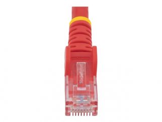 StarTech.com 50cm CAT6 Ethernet Cable, 10 Gigabit Snagless RJ45 650MHz 100W PoE Patch Cord, CAT 6 10GbE UTP Network Cable w/Strain Relief, Red, Fluke Tested/Wiring is UL Certified/TIA - Category 6 - 24AWG (N6PATC50CMRD) - Network cable - RJ-45 (M) to RJ-4