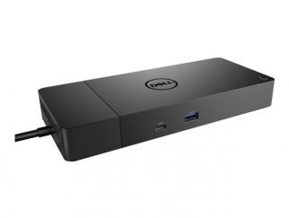 Dell WD19S - Docking station - USB-C - HDMI, 2 x DP, USB-C - 1GbE - 180 Watt - with 3 years Basic Hardware Service with Advanced Exchange