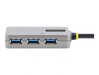 StarTech.com USB Extender Hub, 10m USB 3.0 Extension Cable with 4-Port USB Hub, Active/Bus Powered USB Repeater Cable, Optional 20W Power Supply Included - USB-A Hub w/ ESD Protection (U01043-USB-EXTENDER) - hub - 4 ports