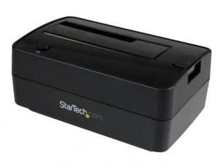 StarTech.com USB 3.1/eSATA Drive Docking Station for 2.5"/3.5" SATA Drives - External USB 3.1 (10Gbps) Hard Drive Dock w/ UASP (SDOCKU313E) - HDD docking station - bays: 1 - 2.5", 3.5" - SATA 6Gb/s - eSATA, USB 3.1 (Gen 2) - black