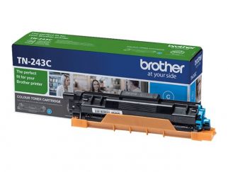 Brother TN243C - Cyan - original - toner cartridge - for Brother DCP-L3510, L3517, L3550, HL-L3210, L3230, L3270, MFC-L3710, L3730, L3750, L3770