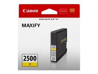 Canon PGI-2500 Y - 9.6 ml - yellow - original - ink tank - for MAXIFY iB4050, iB4150, MB5050, MB5150, MB5155, MB5350, MB5450, MB5455