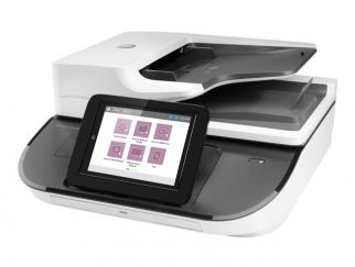 HP Digital Sender Flow 8500fn2 - Document scanner - flatbed: CCD / ADF: CIS - Duplex - 216 x 864 mm - 600 dpi x 600 dpi - up to 92 ppm (mono) / up to 92 ppm (colour) - ADF (150 sheets) - up to 10000 scans per day - USB 2.0, Gigabit LAN, USB 2.0 (Host)