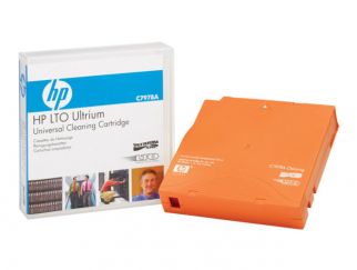 HP Ultrium Universal Cleaning Cartridge - LTO Ultrium - orange - cleaning cartridge