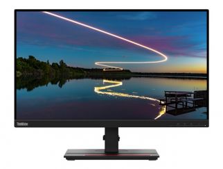 Lenovo ThinkVision T24m-20 - LED monitor - 24" (23.8" viewable) - 1920 x 1080 Full HD (1080p) - IPS - 250 cd/m² - 1000:1 - 4 ms - HDMI, DisplayPort, USB-C - raven black