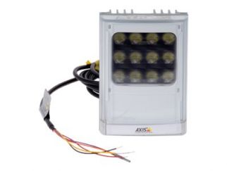 AXIS T90D25 AC/DC W-LED Illuminator - Infrared illuminator - ceiling mountable, pole mountable, wall mountable - indoor, outdoor - white, silver