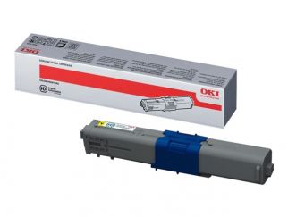 OKI - Yellow - original - toner cartridge - for OKI MC853DN, MC853DNCT, MC853DNV, MC873DN, MC873DNC, MC873DNCT, MC873DNV, MC873DNX