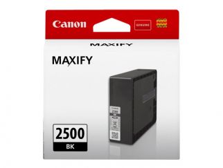 Canon PGI-2500 BK - 29.1 ml - black - original - ink tank - for MAXIFY iB4050, iB4150, MB5050, MB5150, MB5155, MB5350, MB5450, MB5455