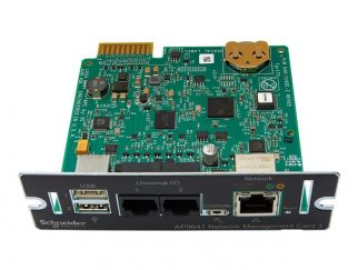 APC Network Management Card 3 with PowerChute Network Shutdown & Environmental Monitoring - Remote management adapter - 1GbE - 1000Base-T - for P/N: SMTL2200RM2UC, SMTL3000RM2UC, SMTL3000RM2UCNC, SRTL10KRM4UT, SRTL8KRM4UT