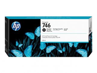 HP 746 - 300 ml - photo black - original - DesignJet - ink cartridge - for DesignJet Z6, Z6dr, Z9+, Z9+dr