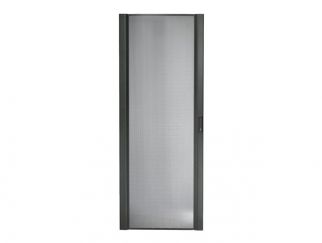 NetShelter SX 42U 600mm Wide Perforated Curved Door Black