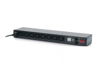 APC Switched Rack PDU AP7920B - Power distribution strip - AC 200/208/230 V - 2300 VA - Ethernet - input: IEC 60320 C14 - output connectors: 8 (power IEC 60320 C13) - 1U - 19" - black - for P/N: SMTL1000RMI2UC, SMX1000C, SMX1500RM2UC, SMX1500RM2UCNC, SMX7