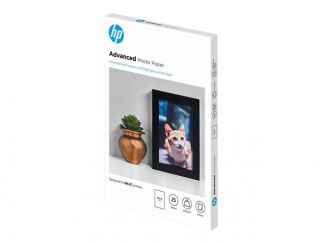 HP Advanced Glossy Photo Paper - Glossy photo paper - 100 x 150 mm - 250 g/m2 - 25 sheet(s)