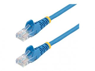 StarTech.com 0.5m Blue Cat5e / Cat 5 Snagless Ethernet Patch Cable 0.5 m - Patch cable - RJ-45 (M) to RJ-45 (M) - 50 cm - UTP - CAT 5e - snagless, stranded - blue