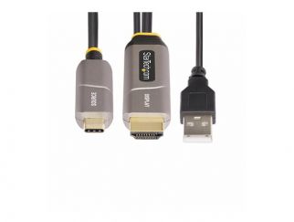 StarTech.com 30ft (9.15m) USB-C to HDMI 2.0 Active Optical Cable, 4K 60Hz - HDMI cable - 9.15 m