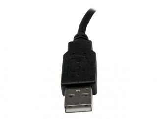 StarTech.com 6in USB 2.0 Extension Adapter Cable A to A - M/F - USB extension cable - USB (M) to USB (F) - USB 2.0 - 5.9 in - black - USBEXTAA6IN - USB extension cable - USB (M) to USB (F) - USB 2.0 - 15 cm - black - for P/N: 35FCREADBU3, MSDREADU2OTG, SU