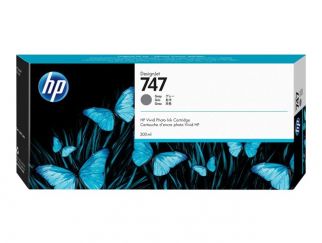 HP 747 - 300 ml - grey - original - DesignJet - ink cartridge - for DesignJet Z9+ PostScript, Z9+dr, Z9+dr PostScript