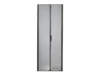 NetShelter SX 42U 600mm Wide Perforated Split Doors Black