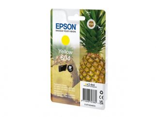 Epson 604 - yellow - original - ink cartridge