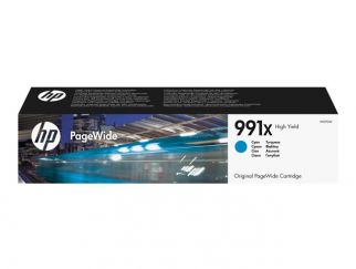 HP 991X - 193 ml - High Yield - cyan - original - PageWide - ink cartridge - for PageWide Color 755, PageWide Managed P77740, P77760, PageWide Pro 750, 772, 777