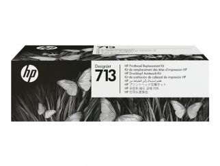 HP 713 - 4-pack - yellow, cyan, magenta, pigmented black - original - DesignJet - printhead replacement kit