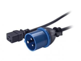 Power Cord, C19 to IEC309 16A, 2.5m