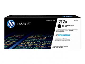 HP 212X - High Yield - black - original - LaserJet - toner cartridge (W2120X) - for Color LaserJet Enterprise M555, MFP M578, LaserJet Enterprise Flow MFP M578