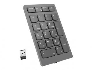 Lenovo Go Wireless Numeric Keypad - keypad - storm grey Input Device