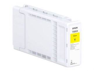 Epson T50U4 - 350 ml - yellow - original - ink cartridge - for SureColor SC-T7700D