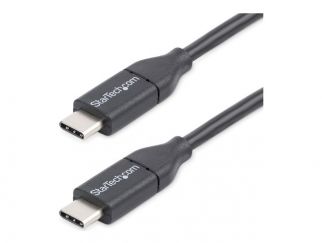 StarTech.com 0.5m USB C Cable - USB 2.0 - M/M - USB-C Charger Cable - USB 2.0 Type C Cable - Short USB C Cable (USB2CC50CM) - USB-C cable - 24 pin USB-C to 24 pin USB-C - 50 cm