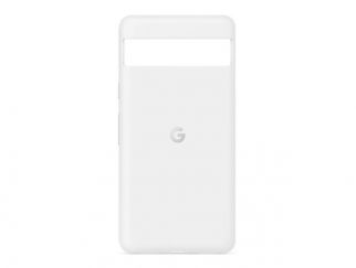 Google Pixel 7a - Back cover for mobile phone - silicone, 100% recycled aluminium, polycarbonate backing - snow - for Pixel 7a