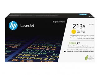 HP 213Y - Extra High Yield - yellow - original - LaserJet - toner cartridge (W2132Y) - for Color LaserJet Enterprise MFP 6800dn