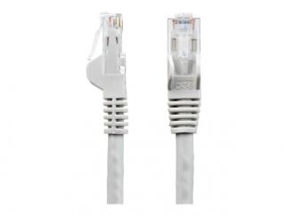 StarTech.com 100ft CAT6 Ethernet Cable, 10 Gigabit Snagless RJ45 650MHz 100W PoE Patch Cord, CAT 6 10GbE UTP Network Cable w/Strain Relief, Gray, Fluke Tested/Wiring is UL Certified/TIA - Category 6 - 24AWG (N6PATCH100GR) - patch cable - 30.5 m - grey