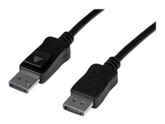 StarTech.com 50 ft DisplayPort Cable with Latches - Active - 2560 x 1600 - DPCP & HDCP - Male to Male DP Video Monitor Cable (DISPL15MA) - DisplayPort cable - 15 m